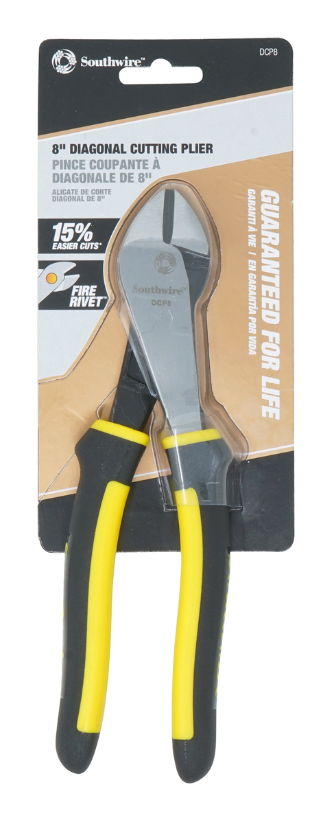 8 MaxForce Compound Leverage Needle Nose Cutting Pliers