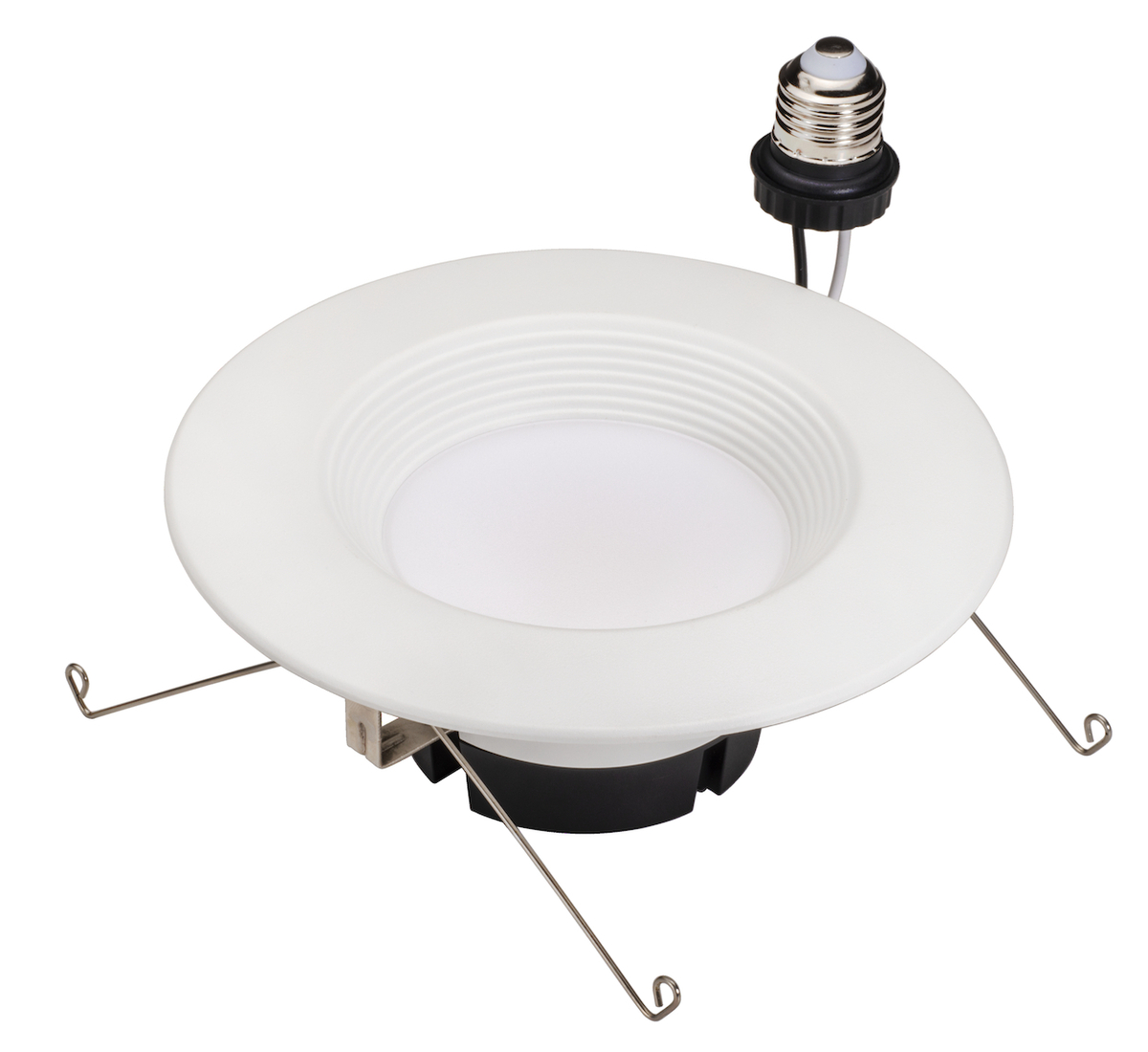 6PK 6" COLOR SELECTABLE DOWNLIGHT 11W BAFFLE