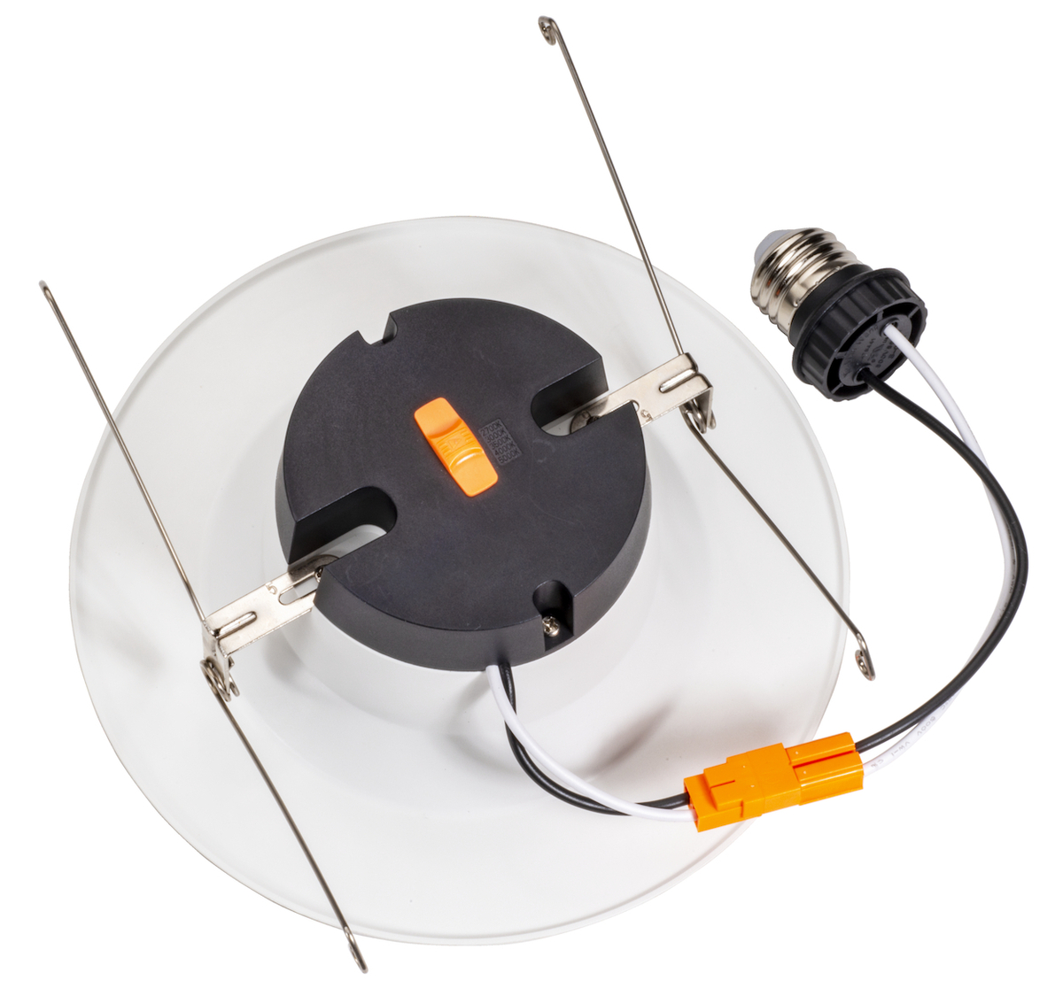 6PK 6" COLOR SELECTABLE DOWNLIGHT 11W BAFFLE