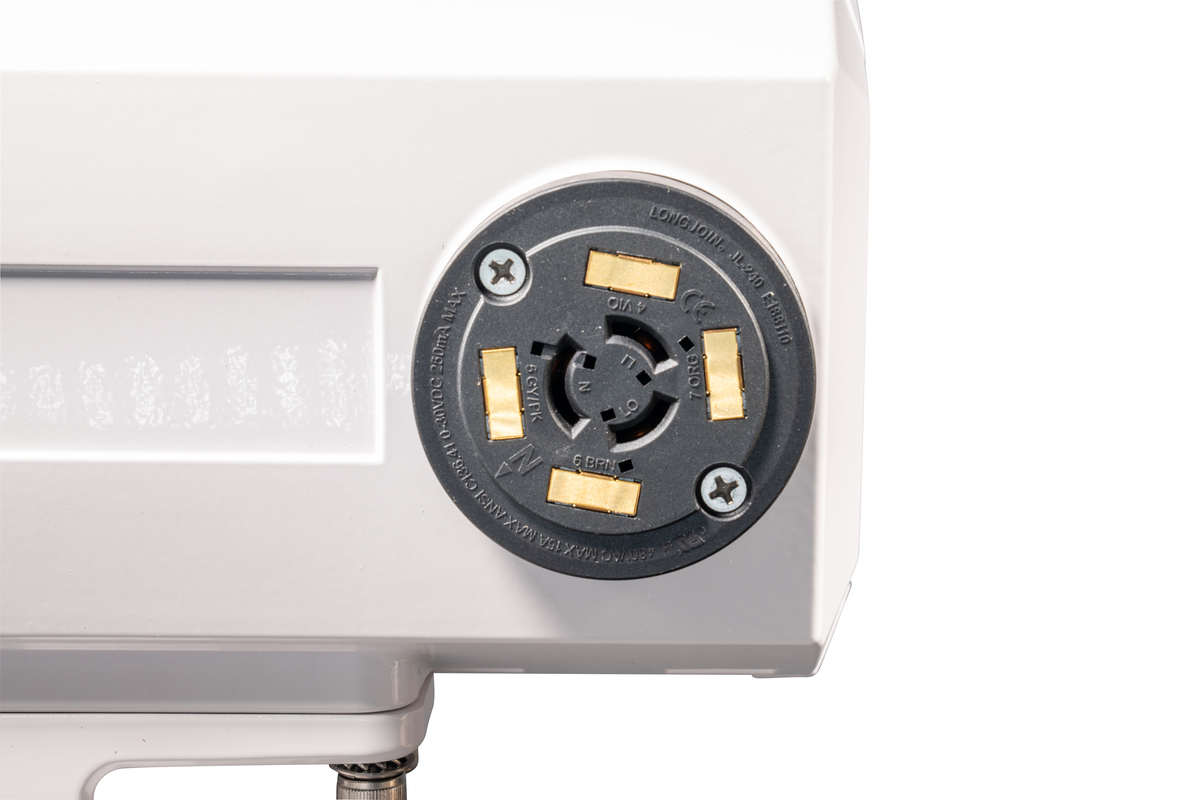 Luz de inundación seleccionable Power & CCT de 120W/150 W/200 W, acabado blanco