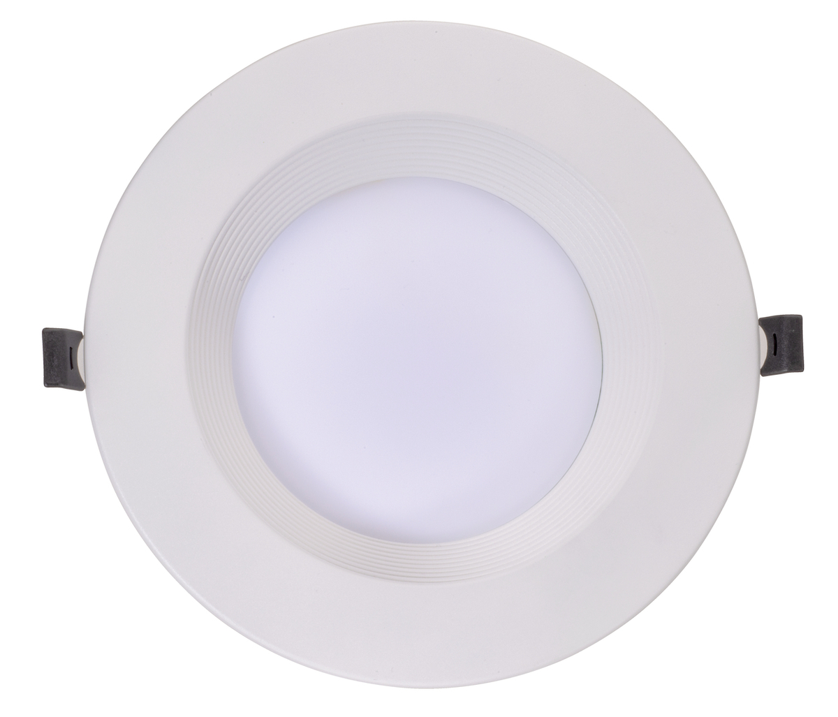 8" LED Baffle Trim Slim Fit Deep Regress Recessed Downlight, 21 Watt, CCT Selectable