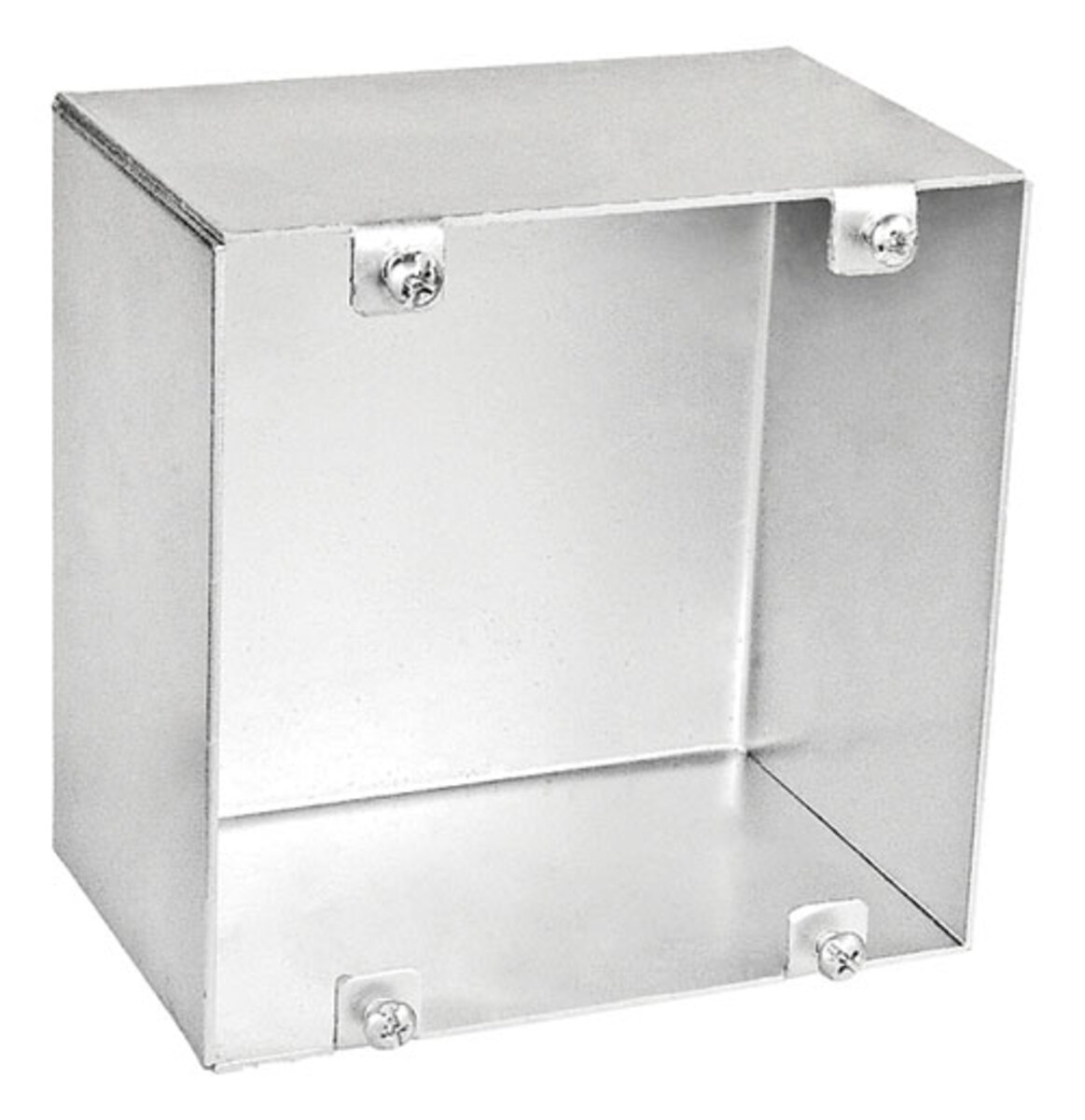 4-11/16" Square Box, 3" Deep - Welded, No Knockouts