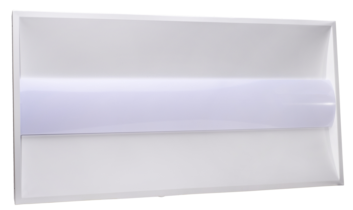 2PK 2x4 40W LED LOW PROFILE TROFFER 3500