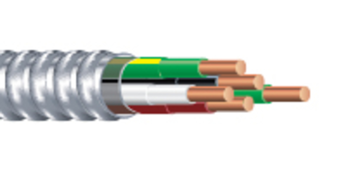 Armorlite™ Feeder Metal Clad Cable with Copper THHN Conductors