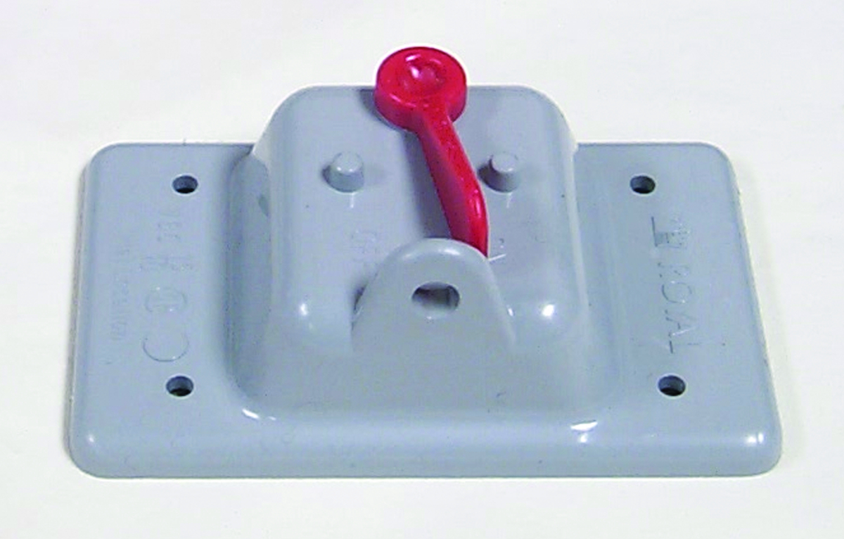 WEATHERPROOF BOX COVER-SINGLE TOGGLE | Southwire WEATHERPROOF BOX COVER-SINGLE TOGGLE | Southwire