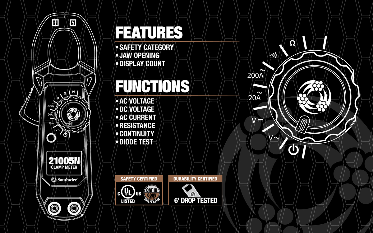20025K, CLAMP METER KIT