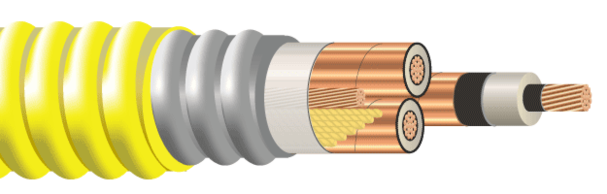 Cable industriel rigide U1000 R2V IrisTech 3G1,5*C50 Prysmian