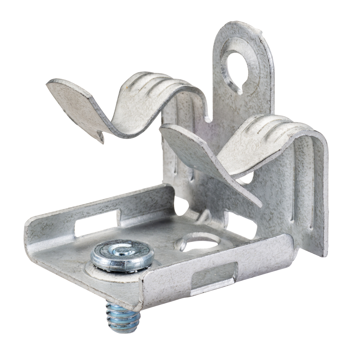 2 J-Hook Cable Support with Hammer-on Beam Flange Clip 100 pack  (WI-JH32HOK24) - Mercommbe