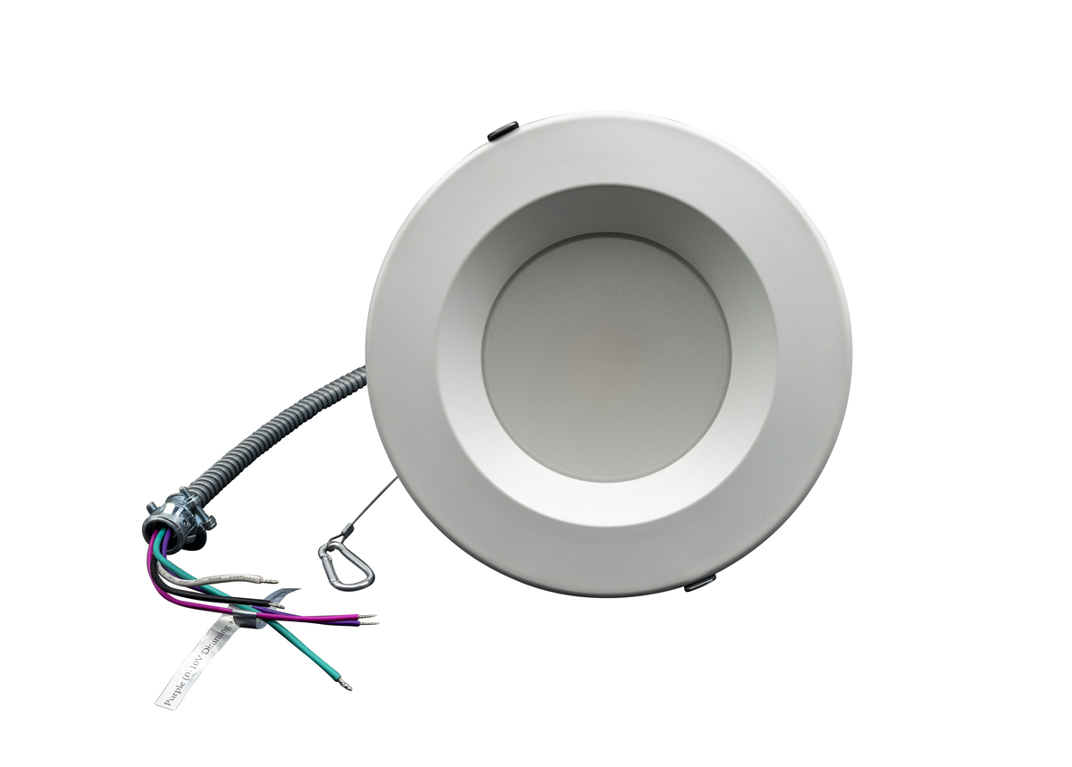 6PK 6" POWER & CCT SELECTABLE COMMERCIAL DOWNLIGHTSMOOTH TRIM8/12/16W800/1,150/1,500L2700K/3000K/3500K/4000K/5000K120-277V 90CRI DIMMABLE