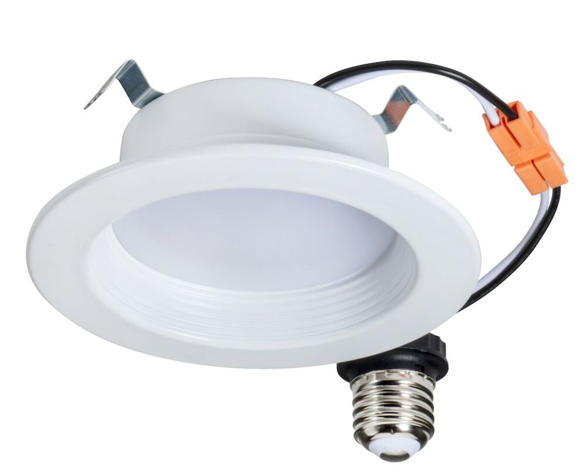 12PK 10W 4" LED ECO RETROFIT BAFFLE TRIM 30K