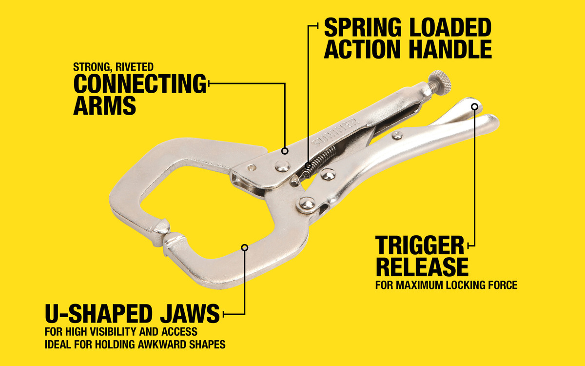 WHT, 18" LOCKING CLAMP