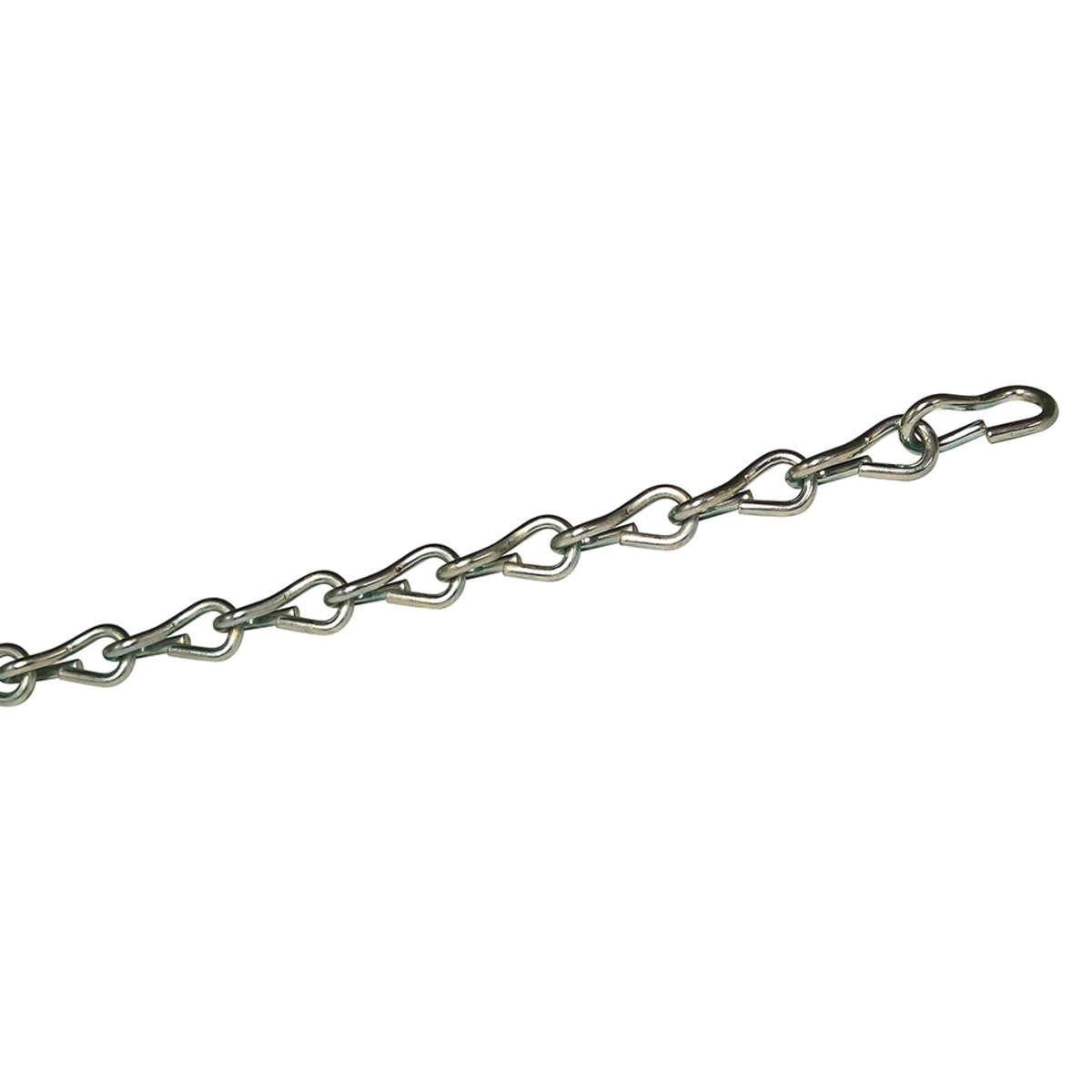 Jack Chain Single - No.12 BRT Galvanized 100' Reel