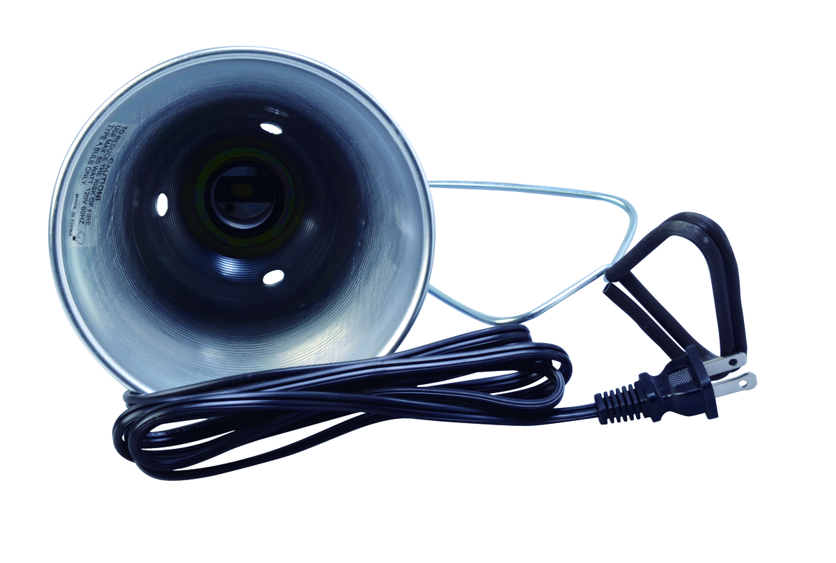 CLAMP LIGHT W/6' CORD & 5.5" REFLECTOR