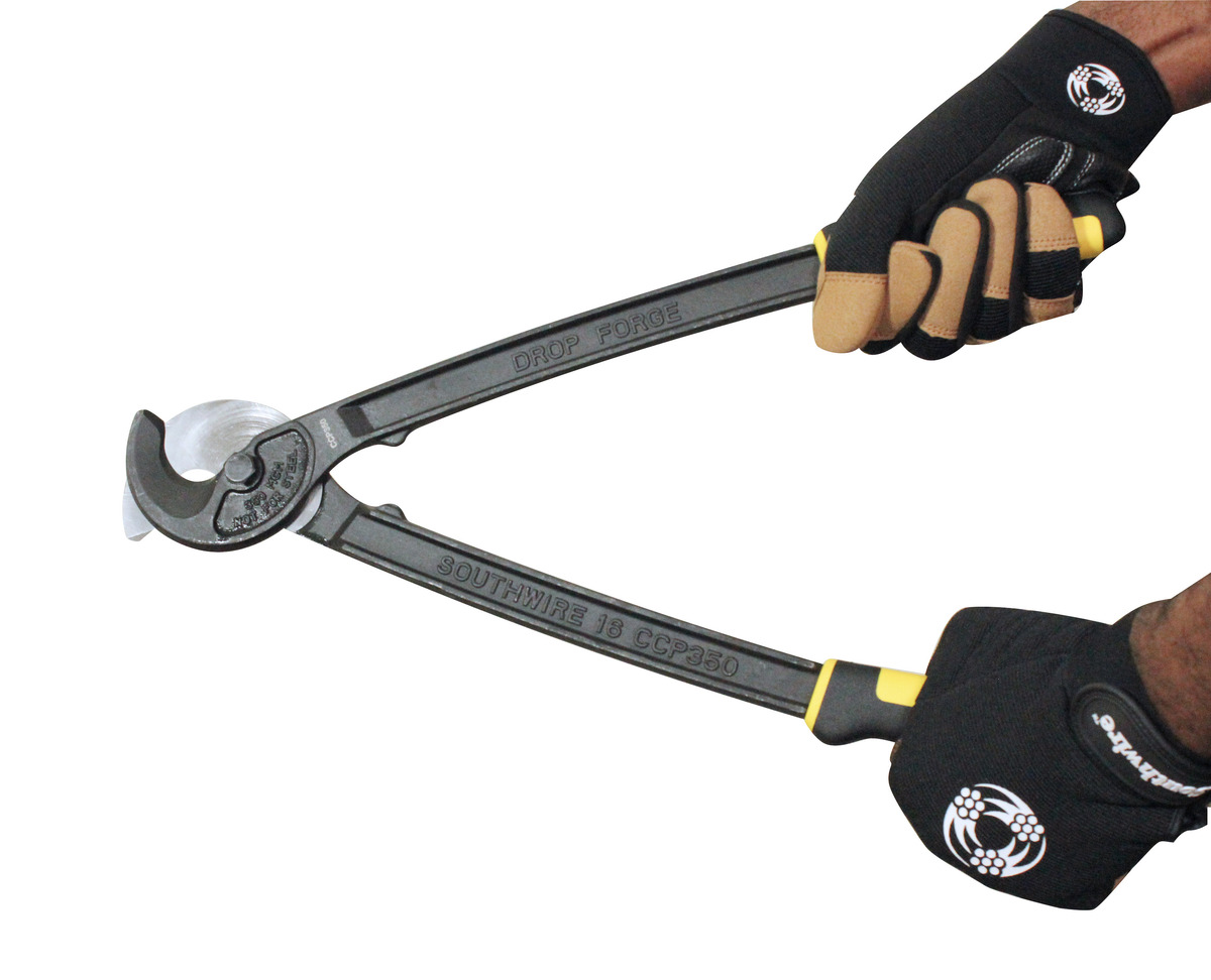 16" Utility Cable Cutter 350 CU/AL w/ Comfort Grip Handles