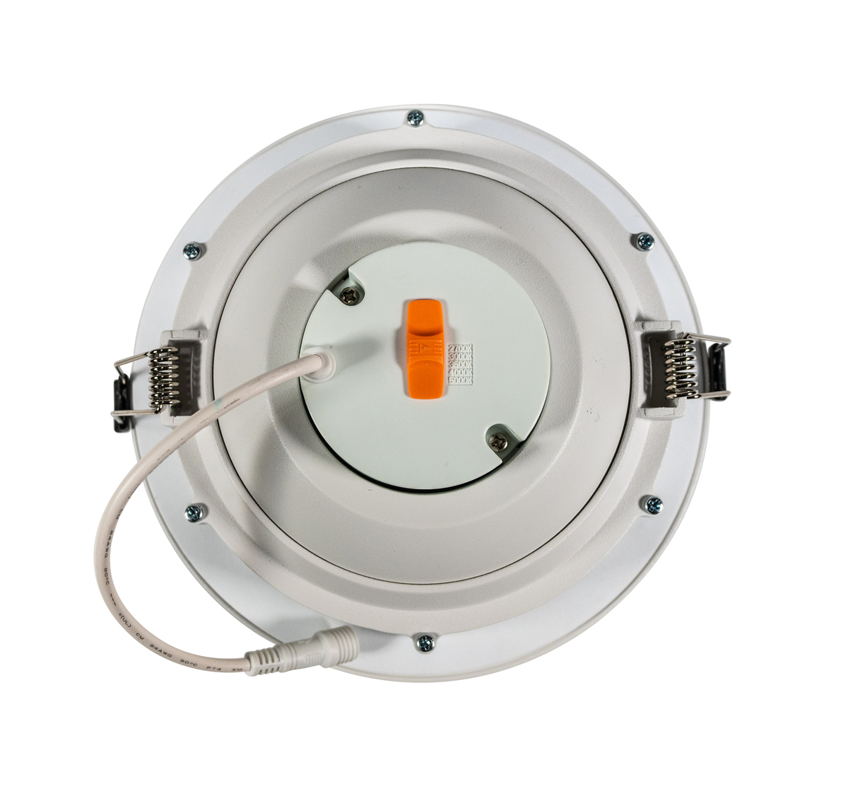 6" LED Canless Slim Fit Gimbal Downlight, 15 Watt, 5CCT Selectable