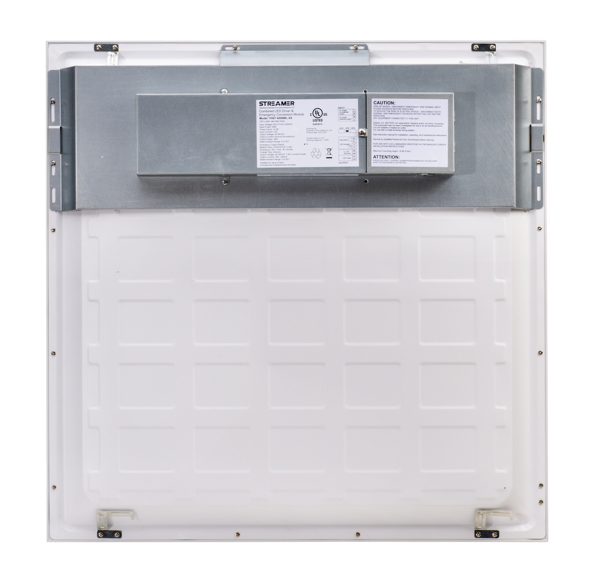 1PK 2X2 25/30/35W POWER&CCT SELECT FLAT PANEL 50KHR3500/4200/4725L35/40/50K 0-10VDIM 120-277V