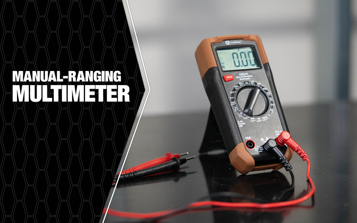 10031S, MULTIMETER MANUAL RANGE