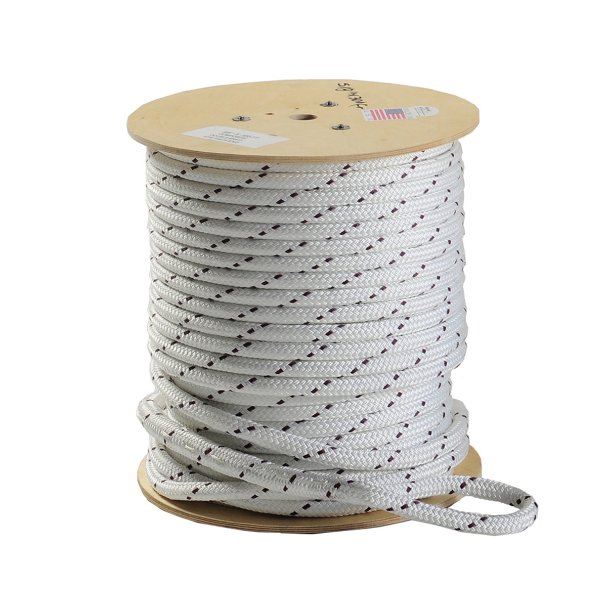 100Feet 9/16‘’ Double Braid Rope 12300Lbs Polyster cable 