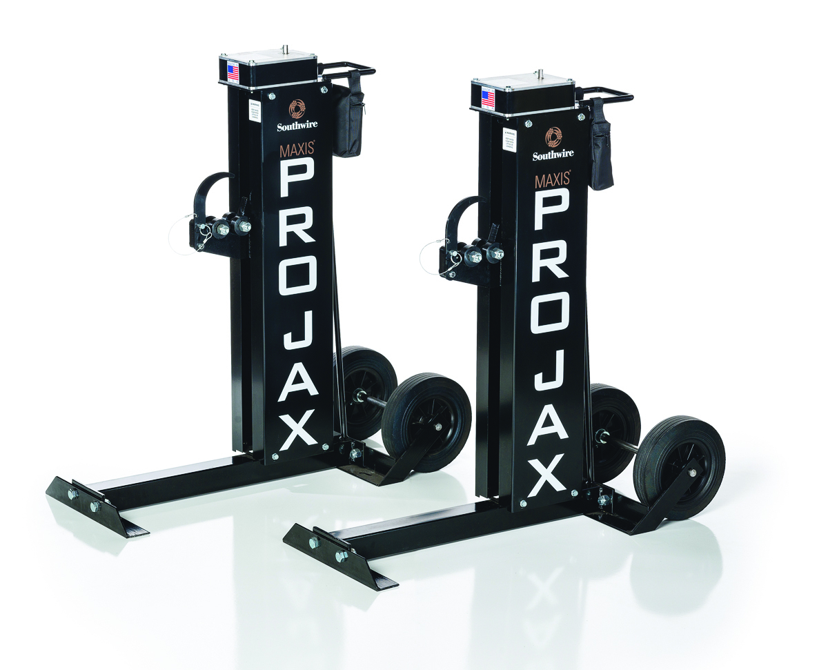 MAXIS PROJAX - 10,000 LBS. CAPACITY PORTABLE REEL STAND (PAIR