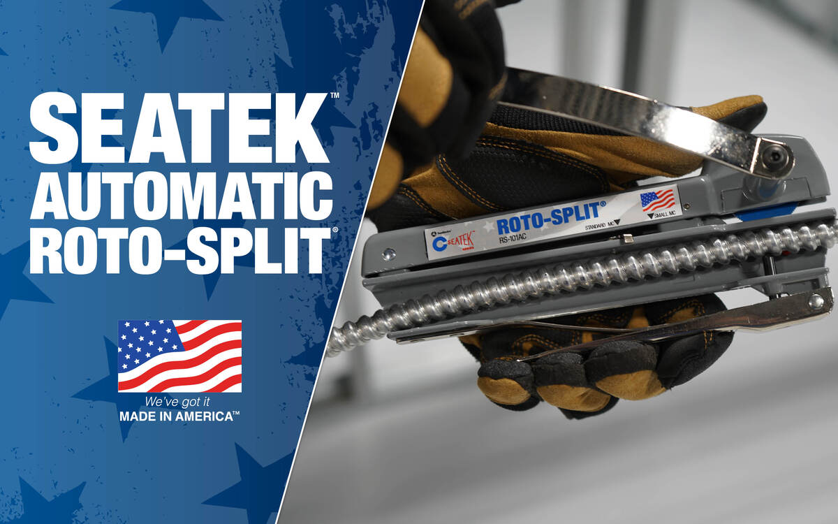Seatek RS-101AC, Automatic Roto-Split® Cutter