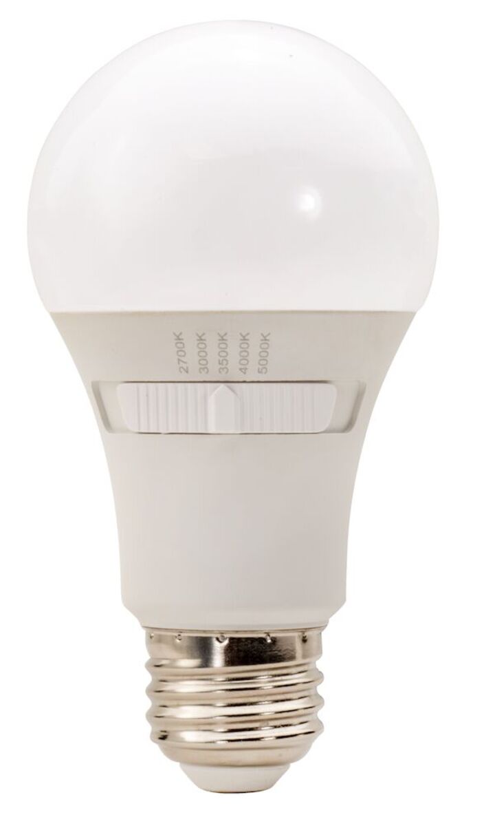 6/24PK 9W(60W) A19 CCT SELECTABLE