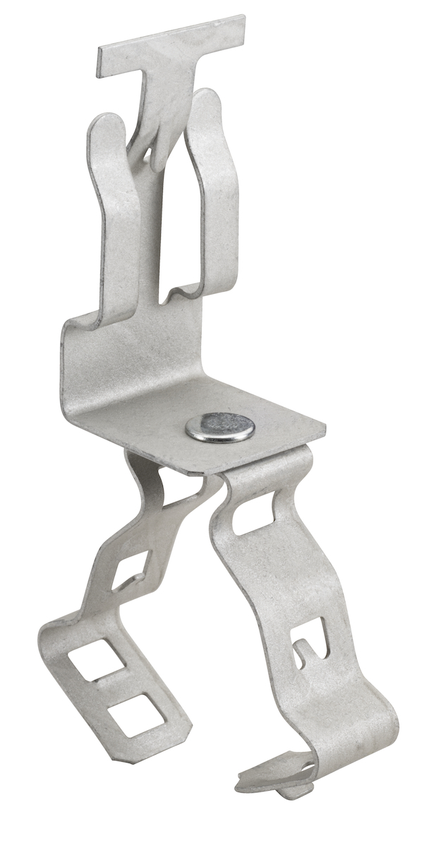 Erico MCS10024 Steel Cable Support Bracket With Flange Clip (3) 14-3 to (2)  10-2