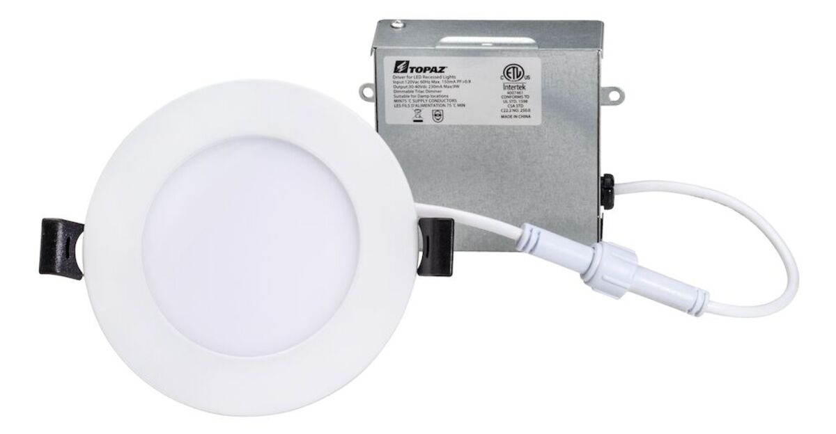 40PK 4" 5CCT SELECTABLE DOWNLIGHT 9W ROUND