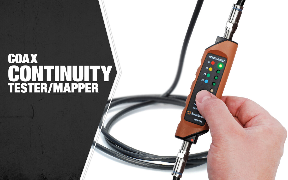 M500CX4, CONTINUITY TESTER FOR COAX
