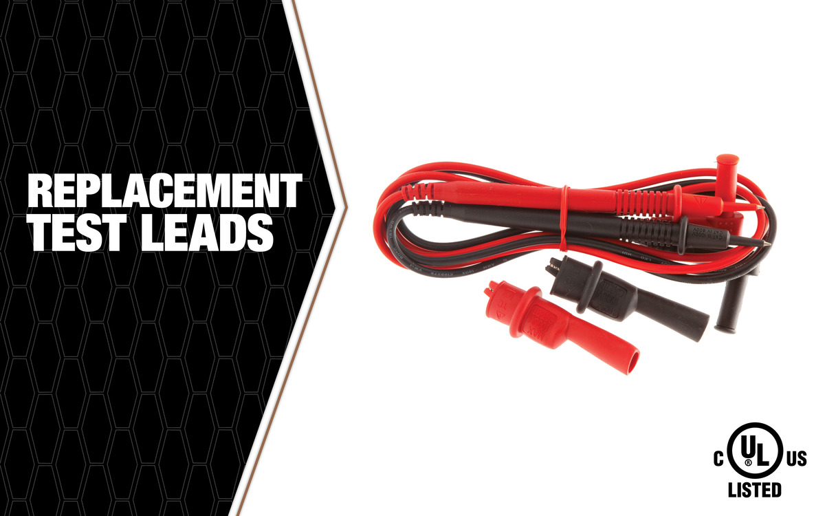 60010S, TEST LEADS CAT IV 600V