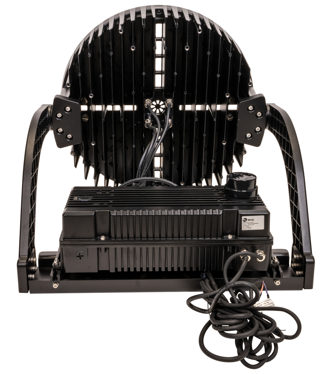 1PK BLACK 1,200W POWER & CCT SELECTABLE SPORT LIGHT 120-277V800W/1,000W/1,200W128,000/155,000/180,000L3,200W/4,000W/4,800W HID REPLACEMENT