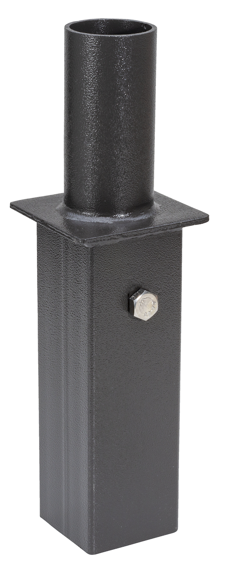 4" Square Pole to Tenon Adapter for 1 Area and Flood Lights