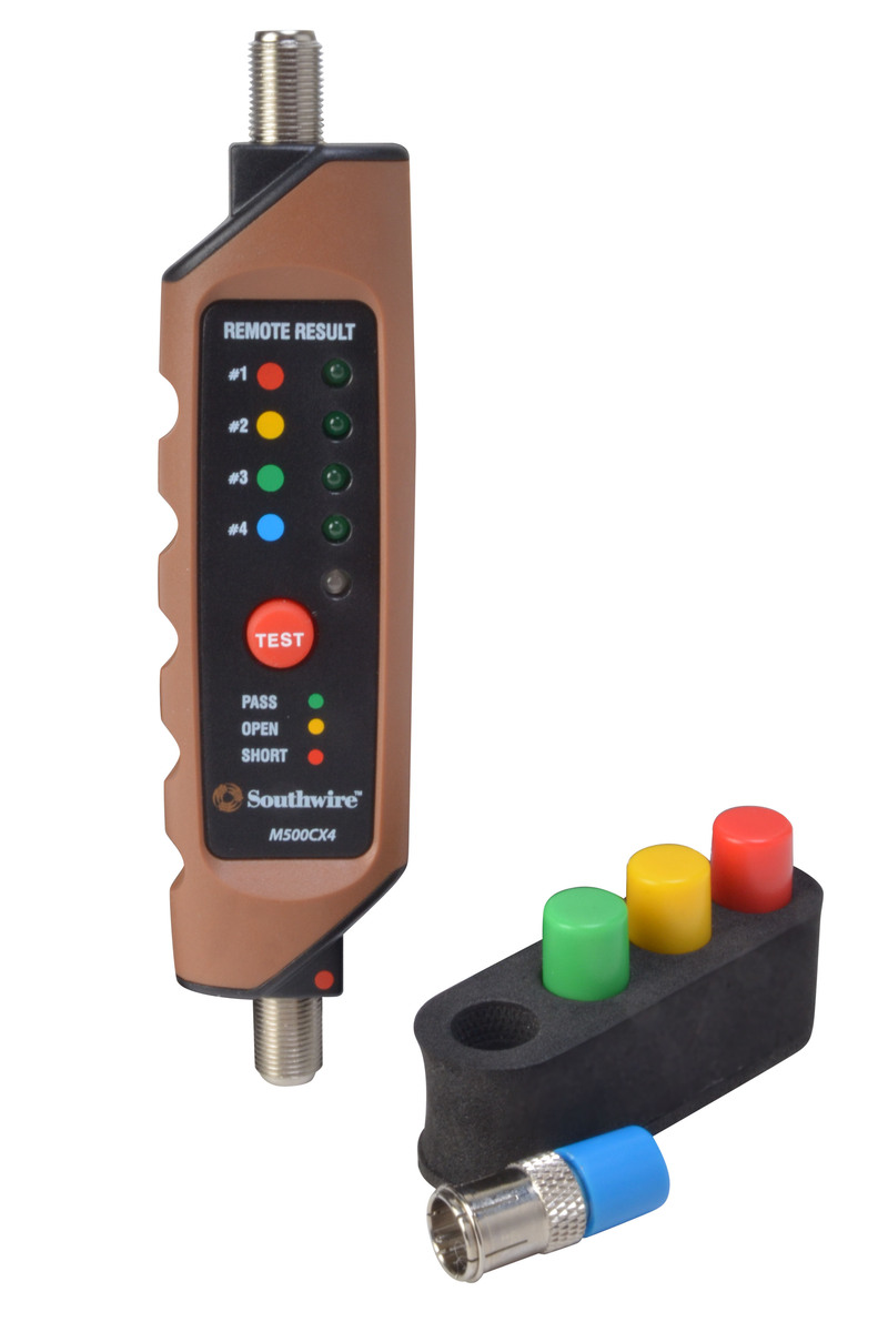 M500CX4 Coax Continuity Tester/Mapper Southwire M500CX4 Coax Continuity Tester/Mapper Southwire