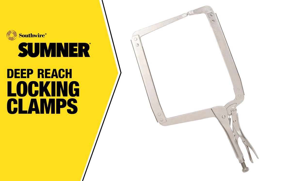 WHT, 18" DEEP REACH LOCK CLAMP