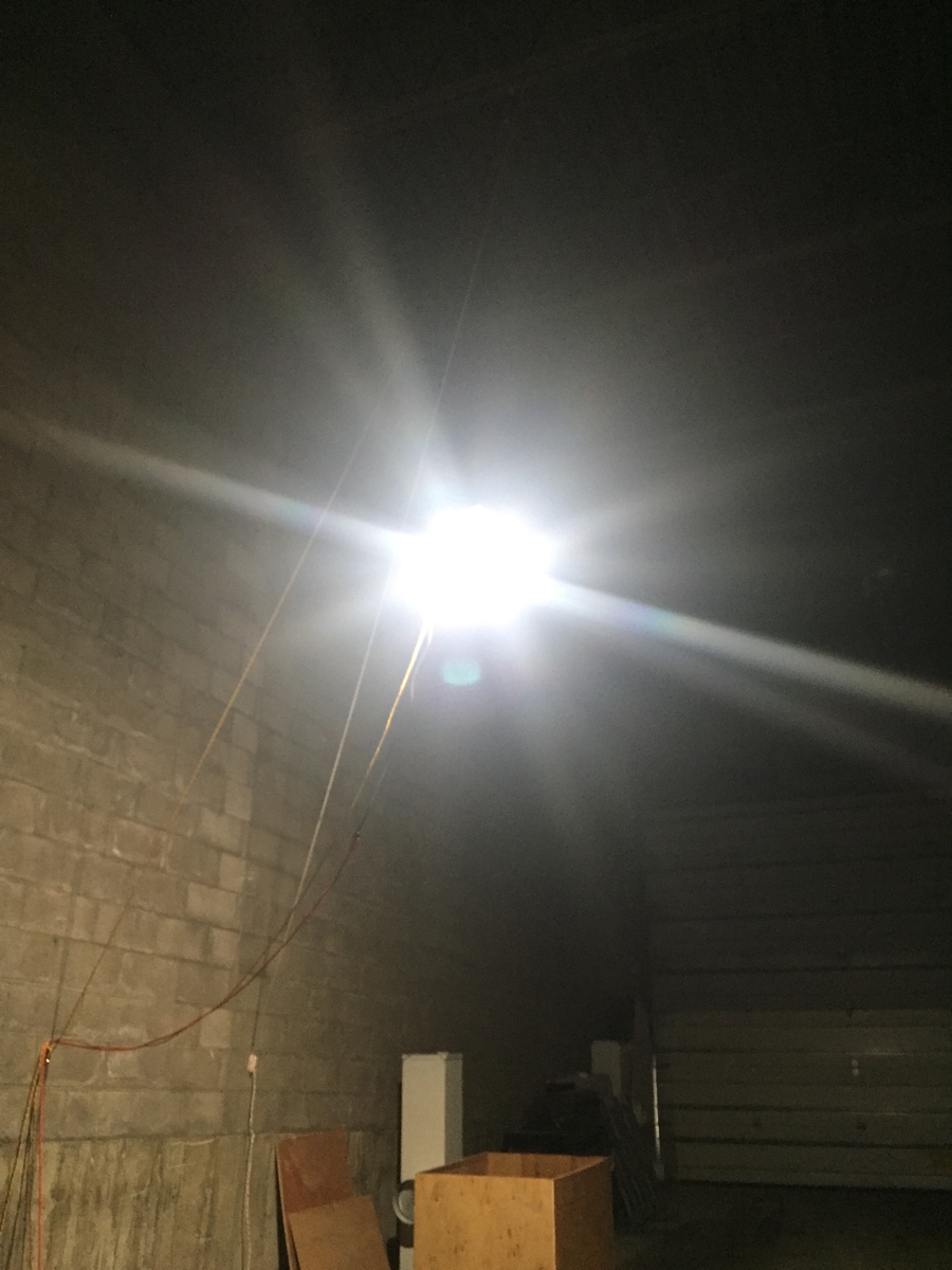 Hang-A-Light 120W Long Neck LED Temporary Light Fixture