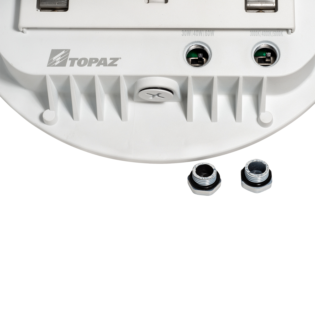 3PK 30/40/60W POWER&CCT SELECT CANOPY-WH