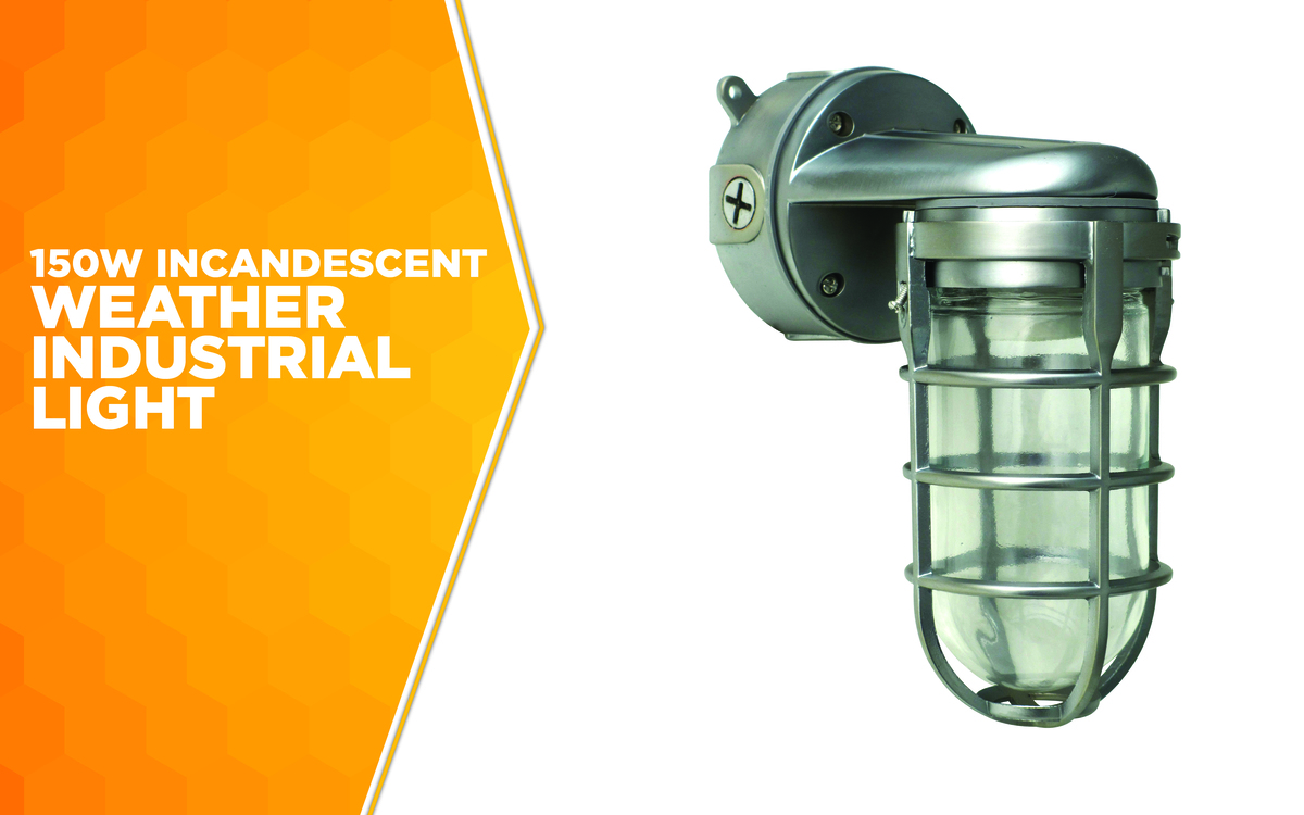 INDUSTRIAL WALL LIGHT BRUSHED STEEL