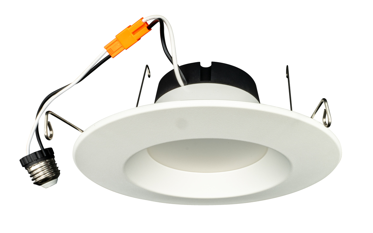 6PK LED 6" 13W RECESSED SMOOTH TRIM-POWER & CCT SELECTABLE7.5W/9.5W/13W 2700K/3000K/3500K/4000K/5000K770/1,000/1,250 LUMENS 120V 90CRI DIMMABLEWHITE FINISH