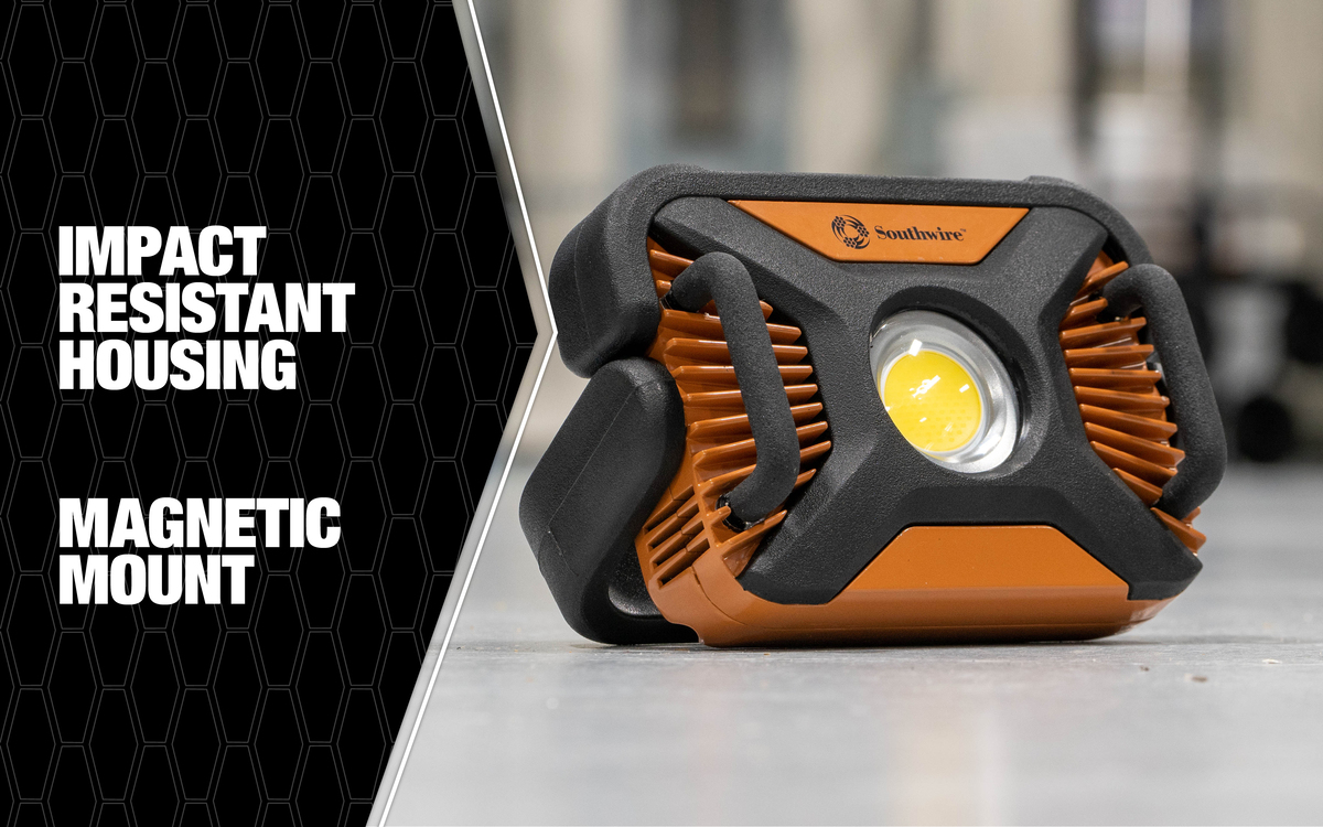 Southwire 2000 Lumen LED Rechargeable Work Light