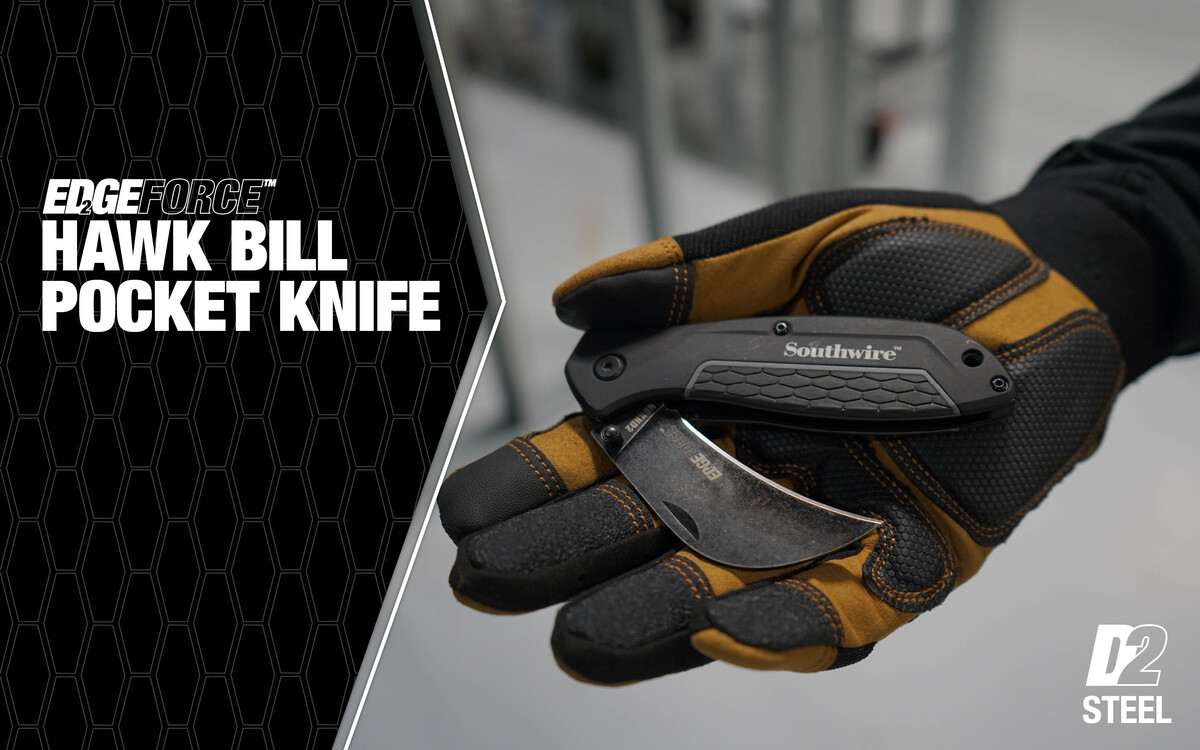 HBKND2, FOLDING KNIFE HAWKBILL D2