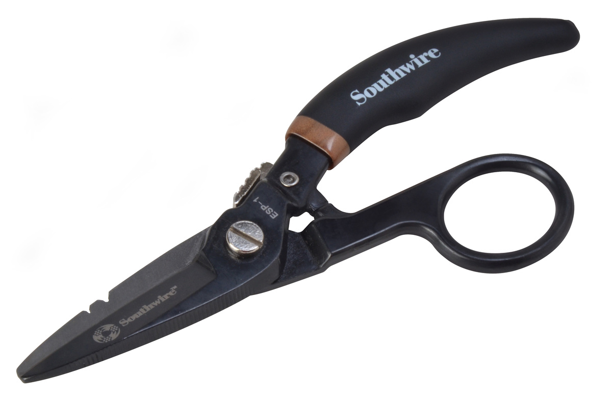 Ess-1 Electrician Scissors  Southwire Nickel Ess Chn Plated