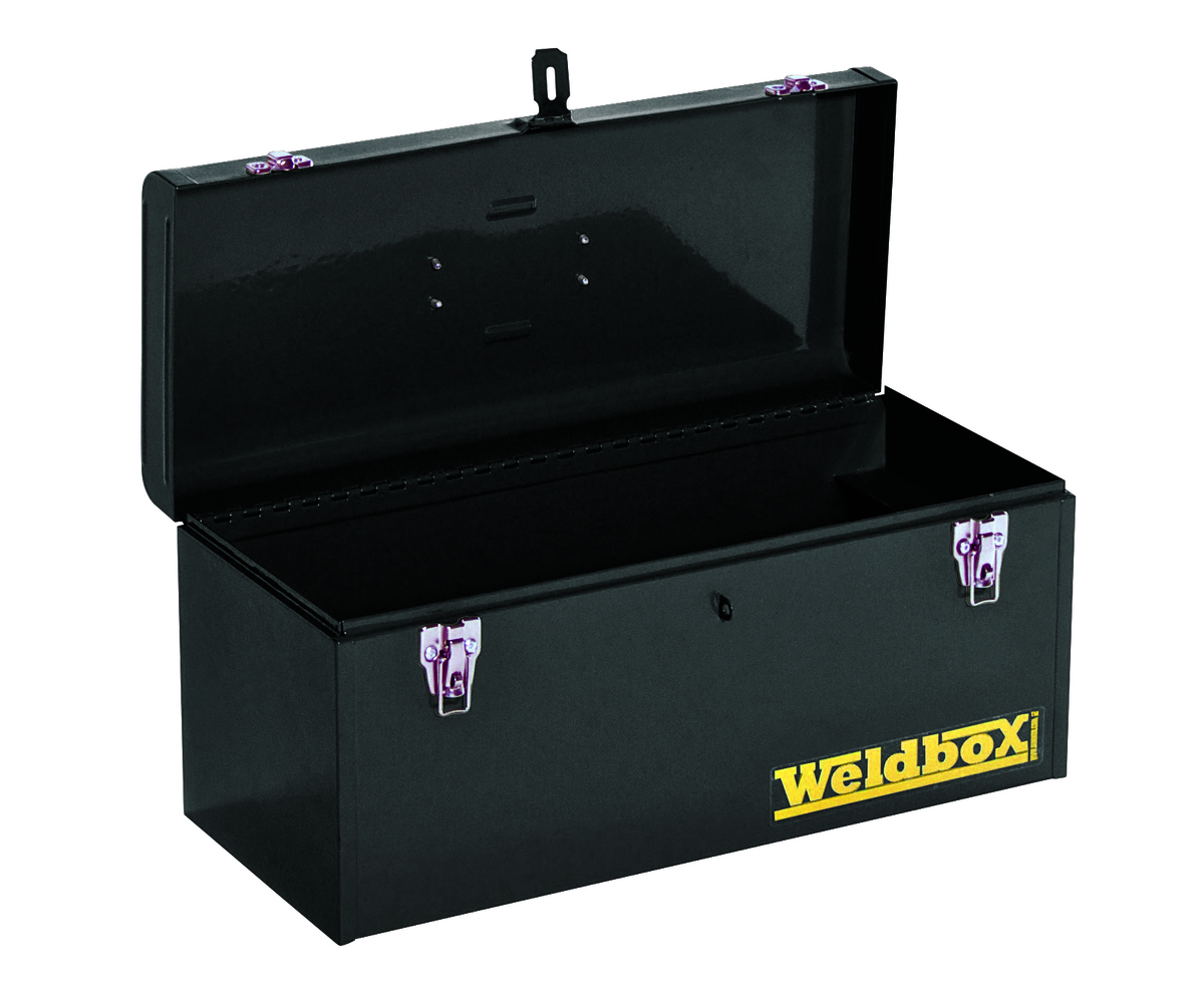 Jobox 12 Inch X 16 Inch X 30 Inch Welder's Lockable Storage Box, 16 Gauge  Steel 3.3 Cubic Foot Capacity Color: Brown