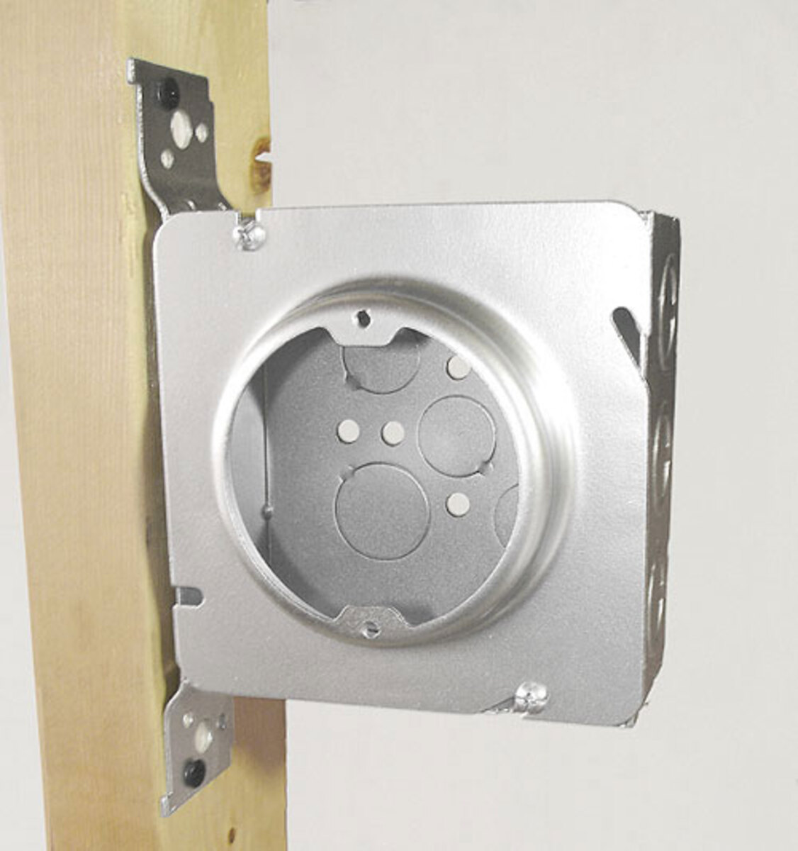 4-11/16" Square To 2-3/4" Round Fixture Ring - Raised 3/4"