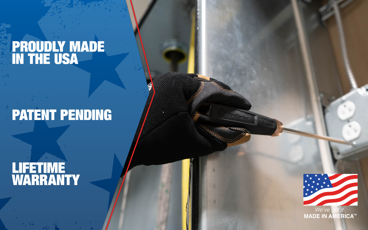Southwire 1/4-in Cab Tip Screwdriver W/4-in Shank Southwire 1/4-in Cab Tip Screwdriver W/4-in Shank
