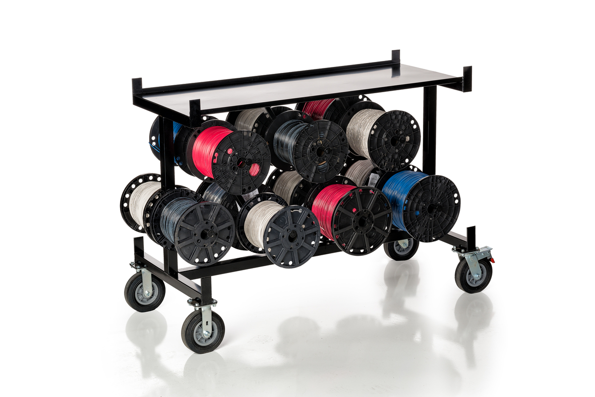 WW-510, WIRE WAGON 510- XL CONDUIT & WIRE CART