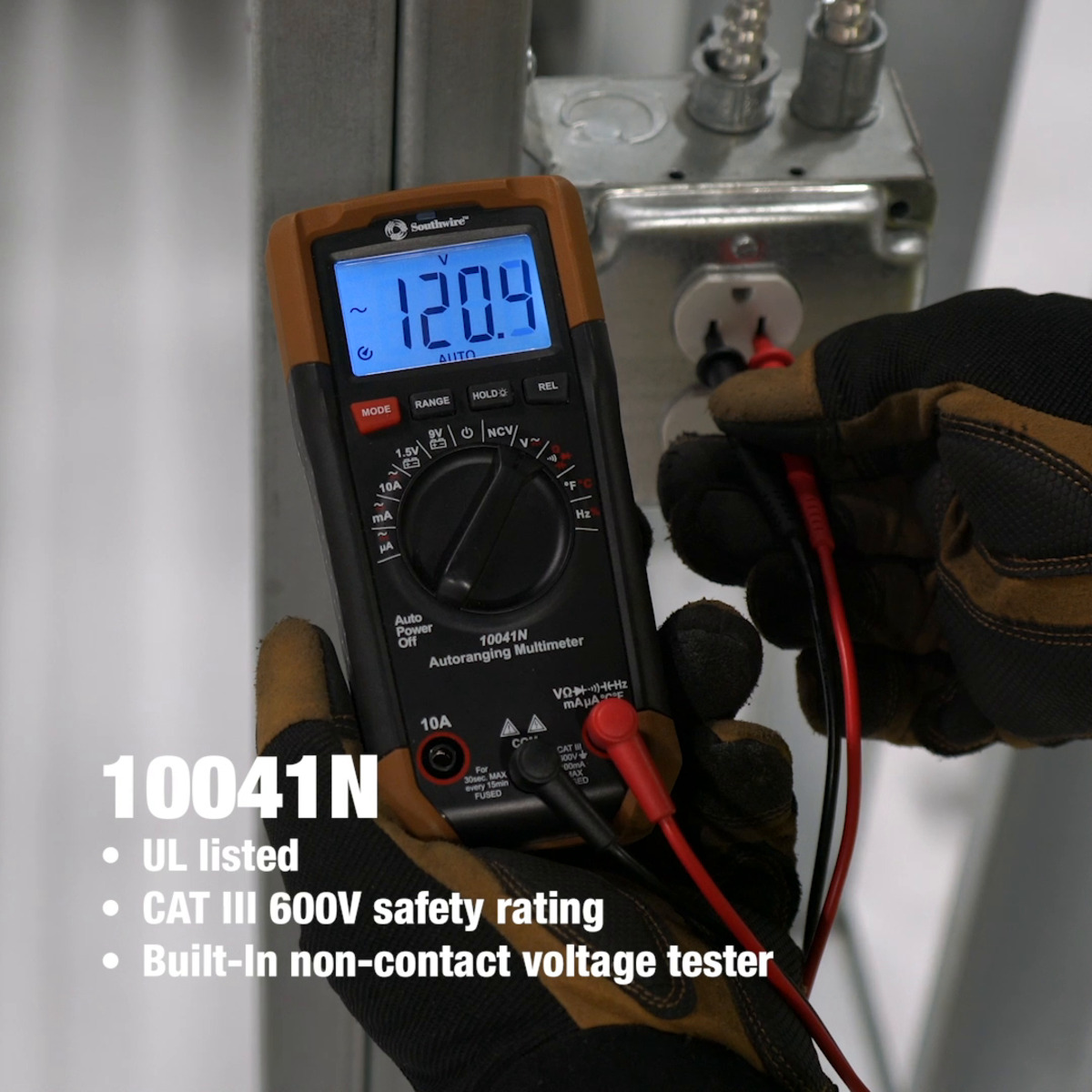 10041N, MULTIMETER AUTO RANGE