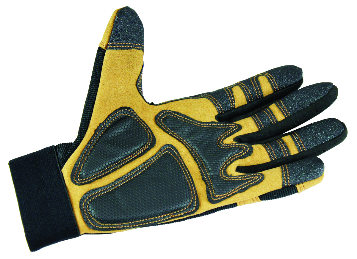 Southwire Large Gold Leather Electrical Repair Gloves, (1-Pair) in