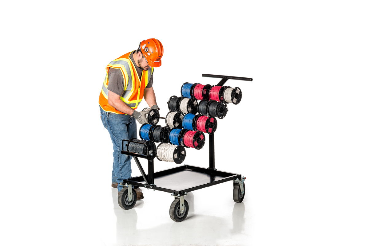 WW-535, WIRE WAGON 535-LARGE CAPACITY WIRE CART