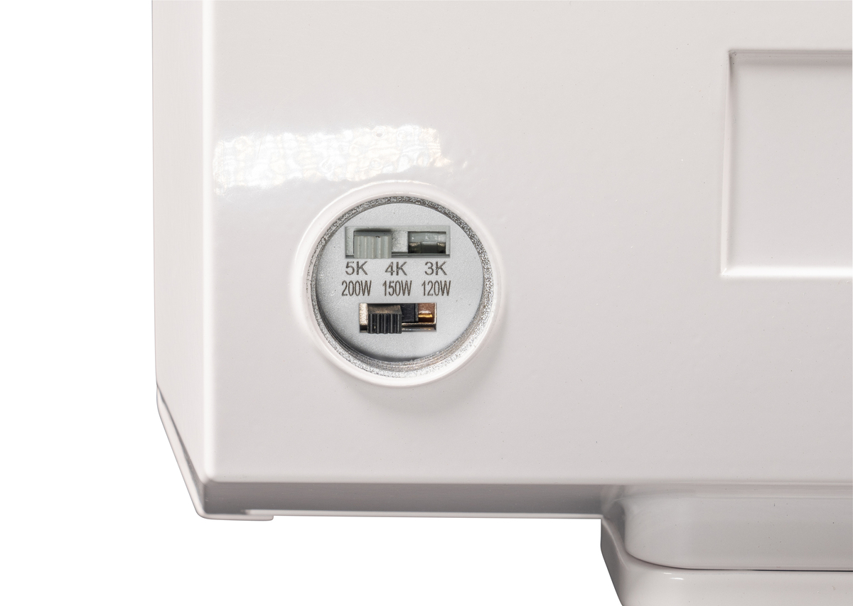 Luz de inundación seleccionable Power & CCT de 120W/150 W/200 W, acabado blanco