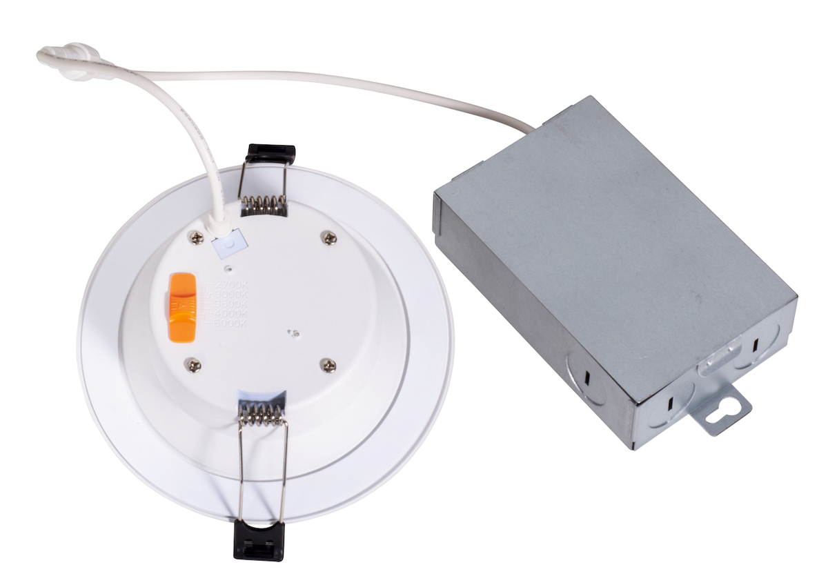 12PK 4" 7W 5CCT SELECT DEEP REGRESS SMOOTH DOWNLIGHT 50KHr 580L