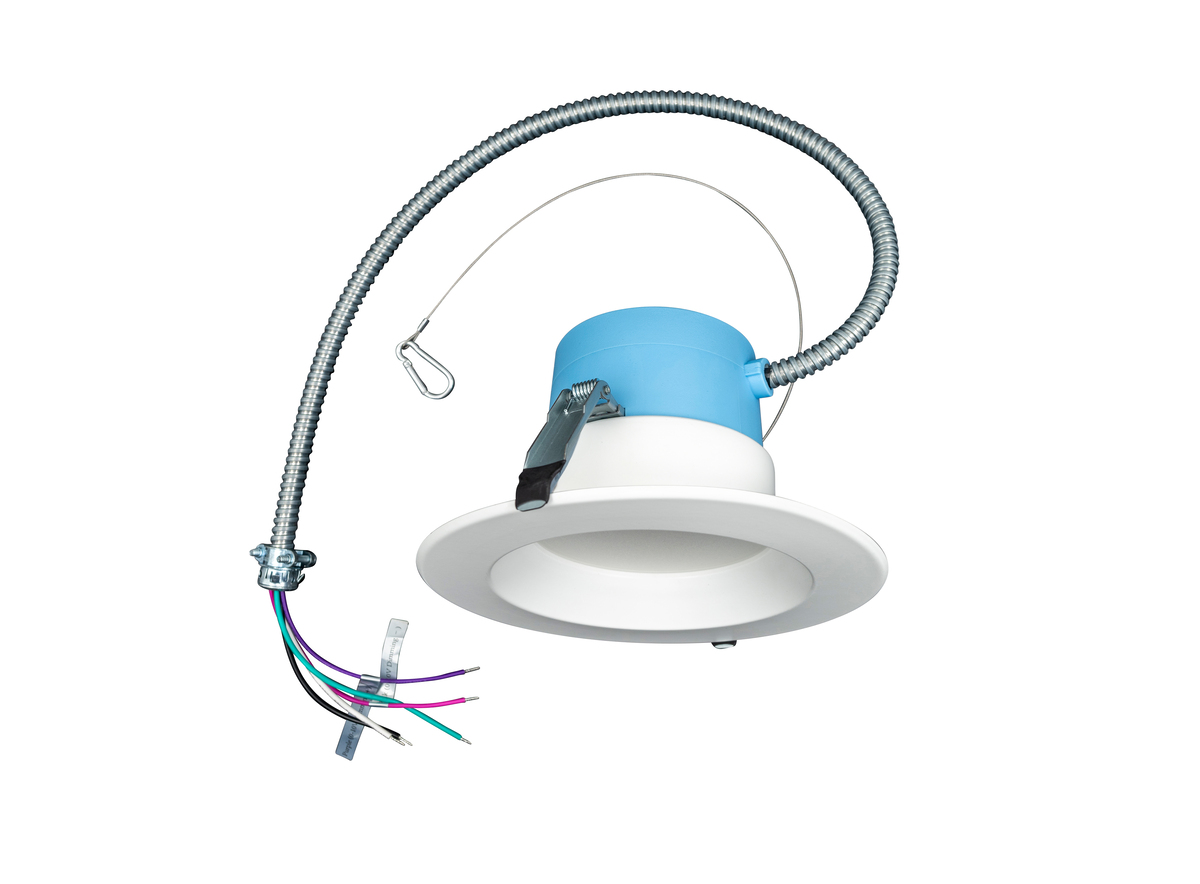 6PK 6" POWER & CCT SELECTABLE COMMERCIAL DOWNLIGHTSMOOTH TRIM8/12/16W800/1,150/1,500L2700K/3000K/3500K/4000K/5000K120-277V 90CRI DIMMABLE